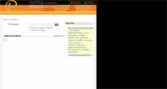 Desktop Screenshot of parteq.flintbox.com